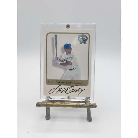 2001 Fleer Greats of the Game - Steve Garvey- Autographs- Los Angeles Dodgers - Picture 1 of 3